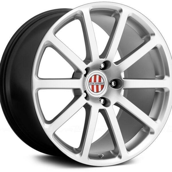 Victor Zehn 9.5x19 ET49 5x130 d71.6 Hyper Silver